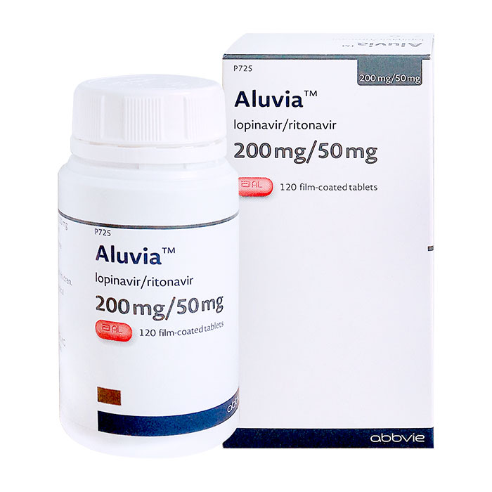 Thuốc điều trị phơi nhiễm HIV Aluvia, Hộp 120 viên