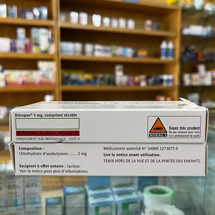 Ditropan 5mg Chepla Pharm 2 vỉ x 30 viên
