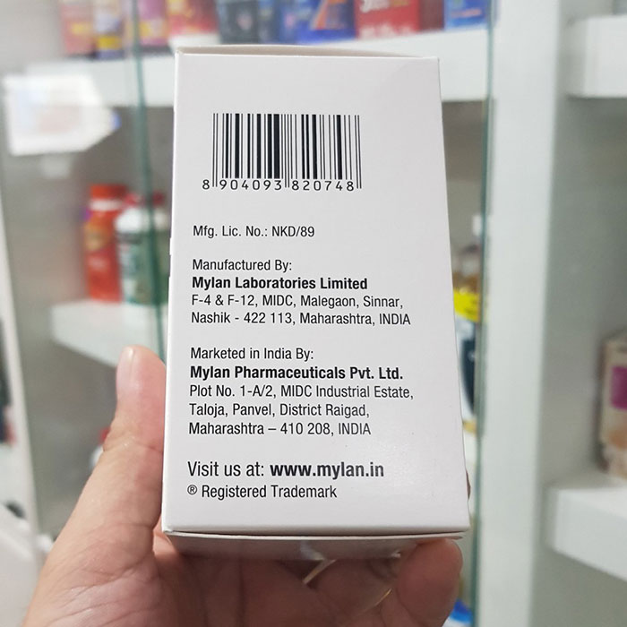 Thuốc kháng Virus HIV Mylan Durart R 450 Hộp 60 viên