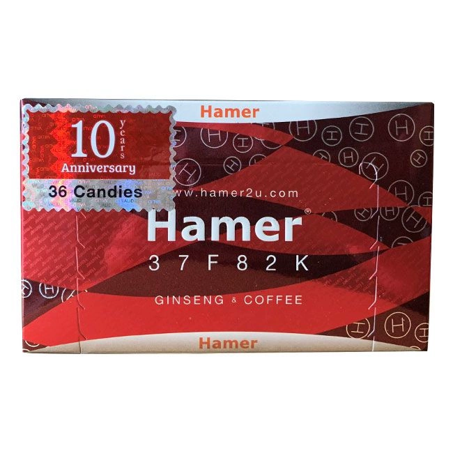 Kẹo sâm Hamer Mỹ 37F82K Hộp 36 viên