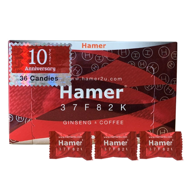 Kẹo sâm Hamer Mỹ 37F82K 10 viên