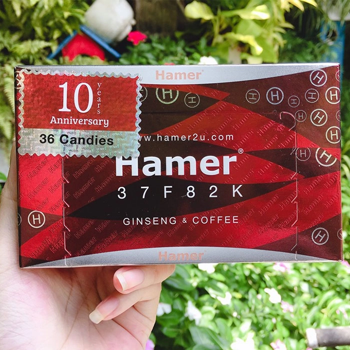 Kẹo sâm Hamer Mỹ 37F82K 10 viên