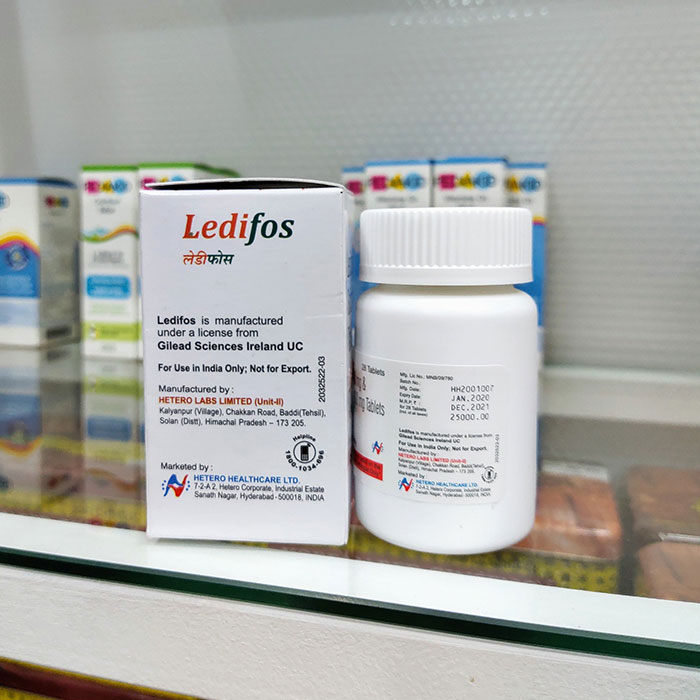 Thuốc Ledifos 90mg/400mg Hộp 28 viên
