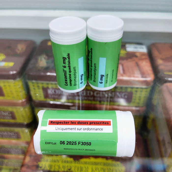 Thuốc ngủ Lexomil 6mg, Hộp 30 viên