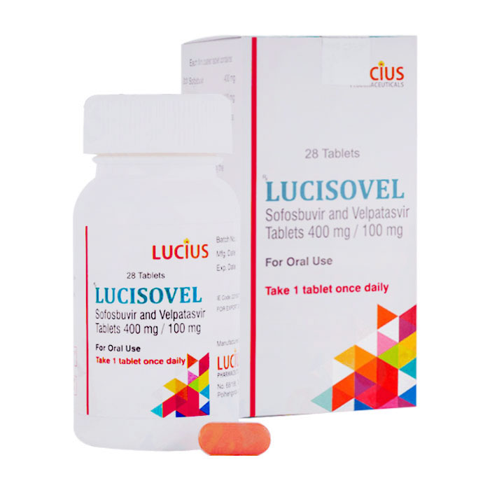 Thuốc Lucius Lucisovel 400mg/100mg Hộp 28 viên