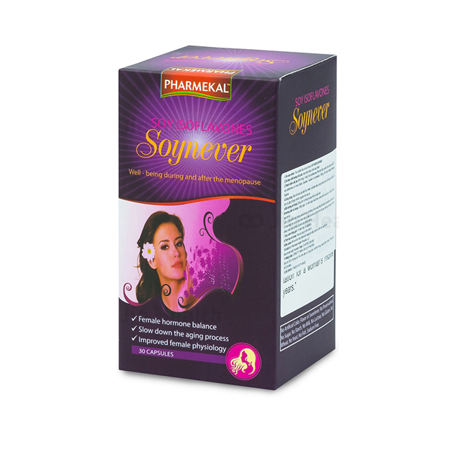 Tinh chất mầm đậu nành Pharmekal Soy Isoflavones Soynever, Hộp 30 viên