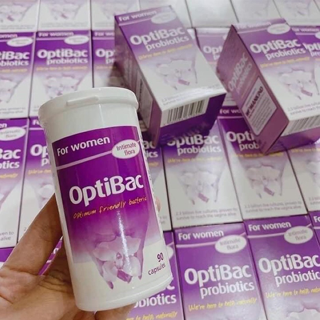 Men vi sinh Optibac Probiotics For Women tăng cường sinh lý nữ, Hộp 30 viên