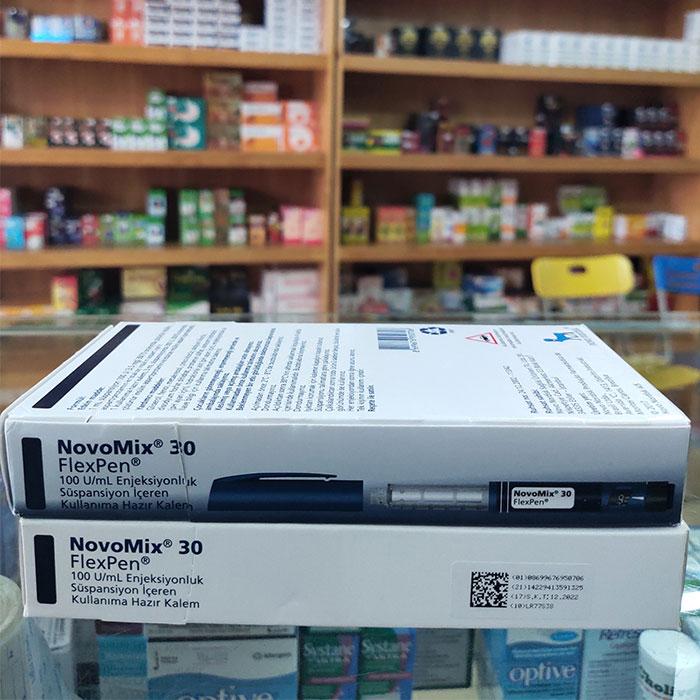 NovoMix 30 Flexpen – Bút tiêm Insulin trị tiểu đường 5 x 3ml