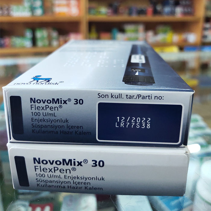 NovoMix 30 Flexpen – Bút tiêm Insulin trị tiểu đường 5 x 3ml
