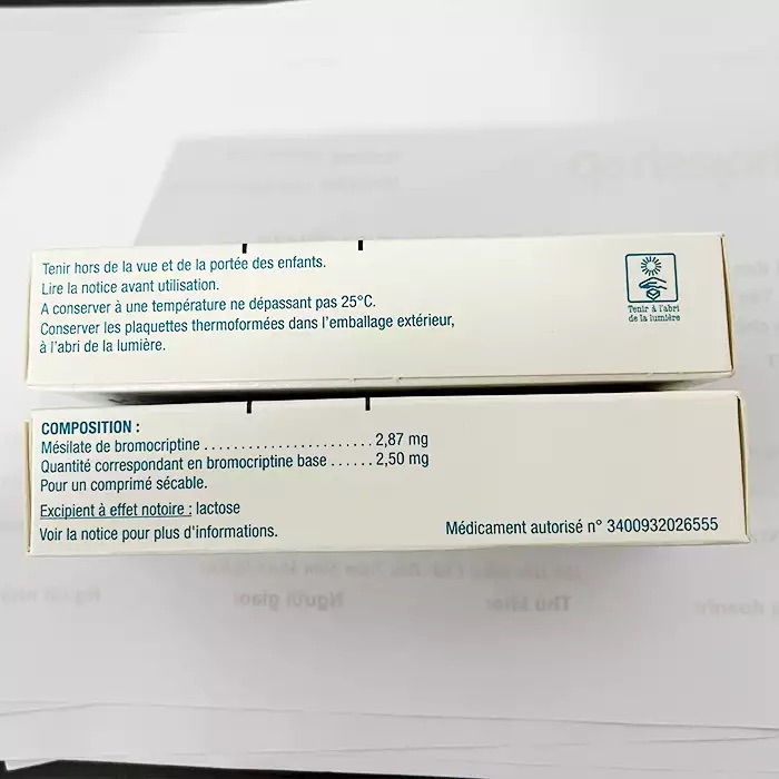 Parlodel 2.5mg Mylan 3 vỉ x 10 viên – Thuốc điều trị Parkinson, rối loạn tăng tiết sữa