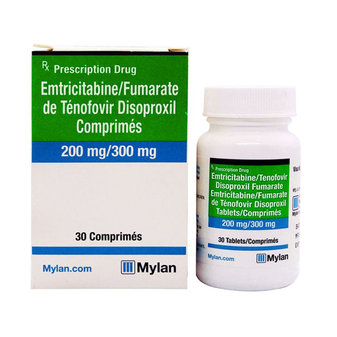 Emtricitabine Tenofovir 200mg/300mg (Ricovir Em) 30 viên – Thuốc điều trị phơi nhiễm HIV
