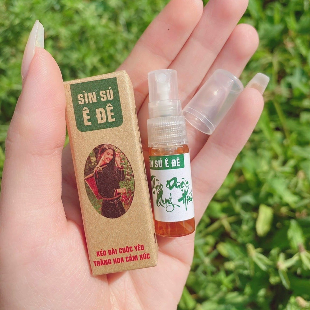 Combo Chai xịt Sìn sú Ê Đê 3ml và thuốc Cường dương Ngựa Thái 10 viên