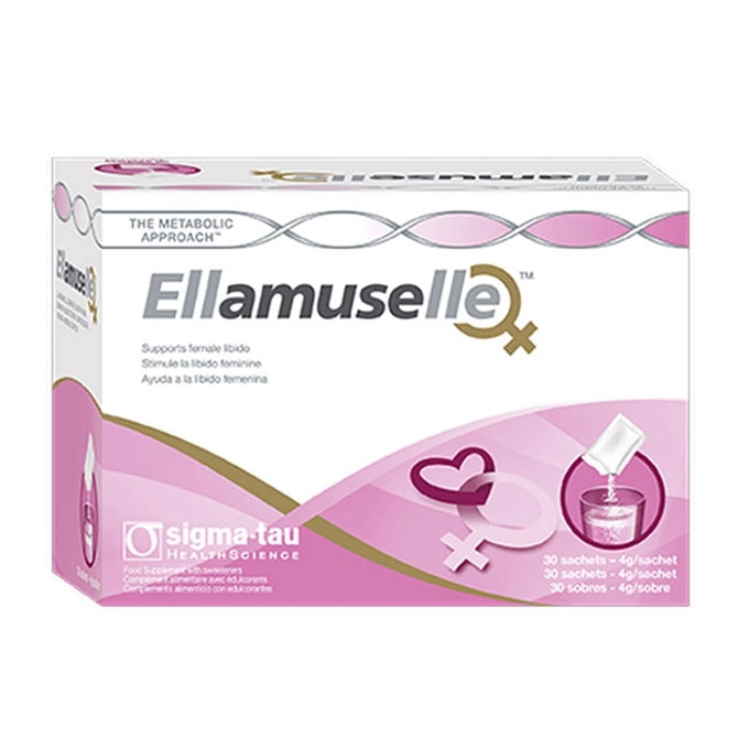 Ellamuselle tăng cường sức khỏe sinh lý nữ, Hộp 30 gói