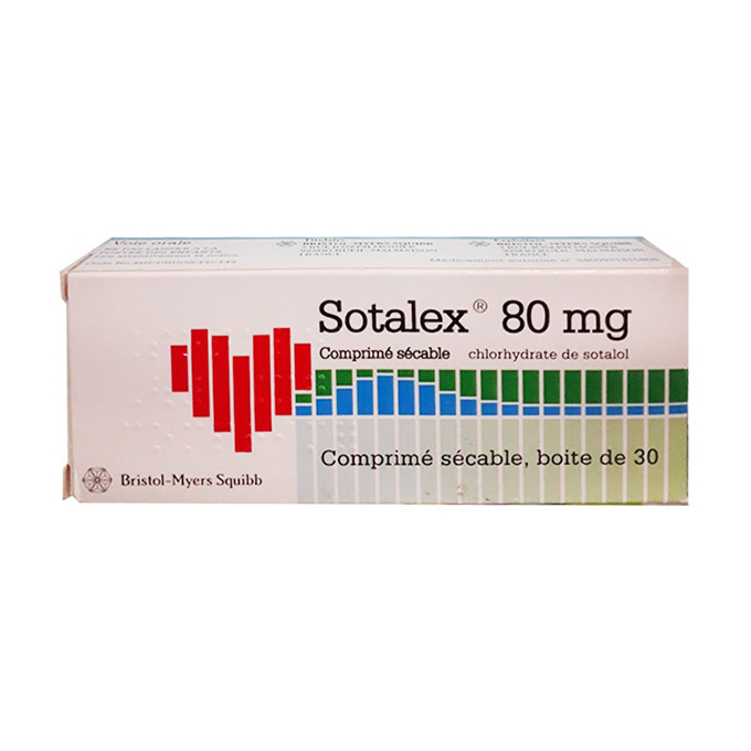 Thuốc Sotalex 80mg, Hộp 30 viên