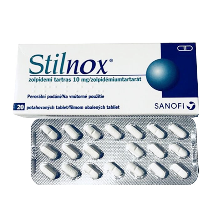 Stilnox 10mg Sanofi, Hộp 20 viên
