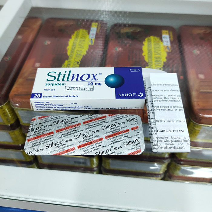 Stilnox 10mg Sanofi, Hộp 20 viên