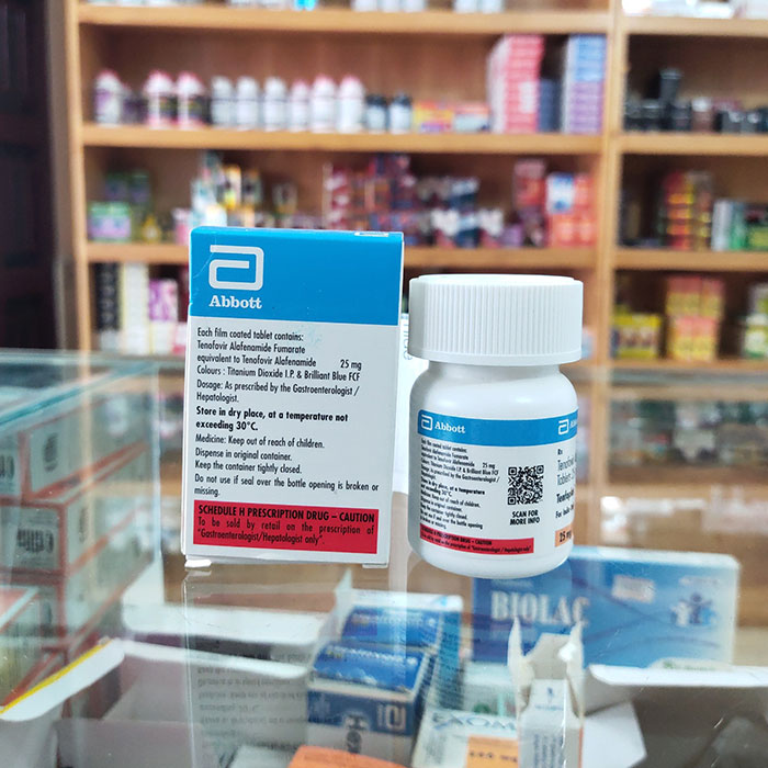 Tenfoplus 25mg Abbott 30 viên – Thuốc điều trị HIV
