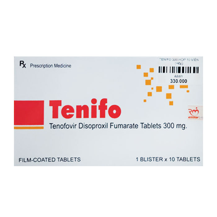 Thuốc Tenifo 300, Hộp 10 viên