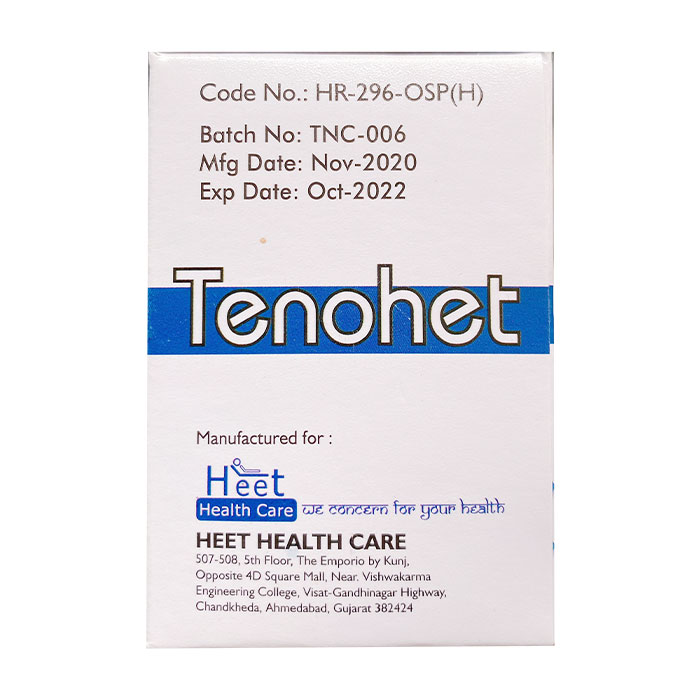 Tenohet 25mg Heet Health Care 30 viên – Điều trị viêm gan siêu vi B