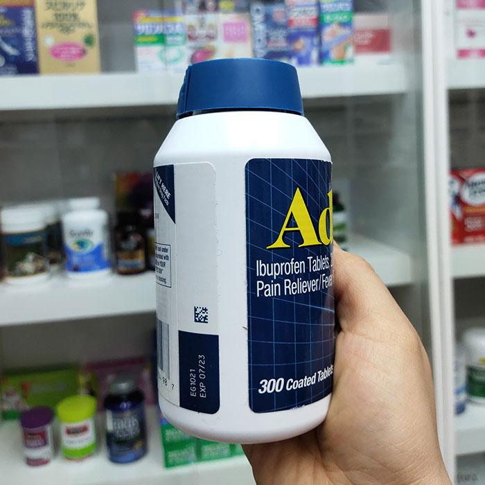 Thuốc giảm đau hạ sốt Advil 200mg Hộp 300 viên