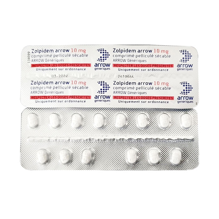 Zolpidem 10mg Arrow generiques Thuốc ngủ, Hộp 28 viên