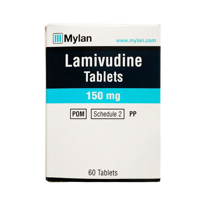 Thuốc Mylan Lamivudine 150mg, Hộp 60 viên