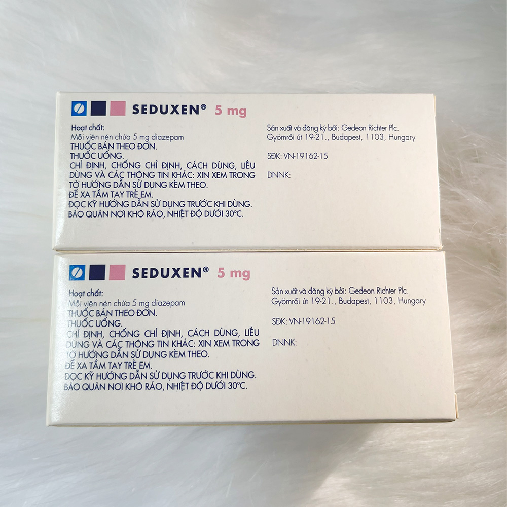 Seduxen 5mg là thuốc gì? Seduxen 5mg có giúp ngủ ngon không?