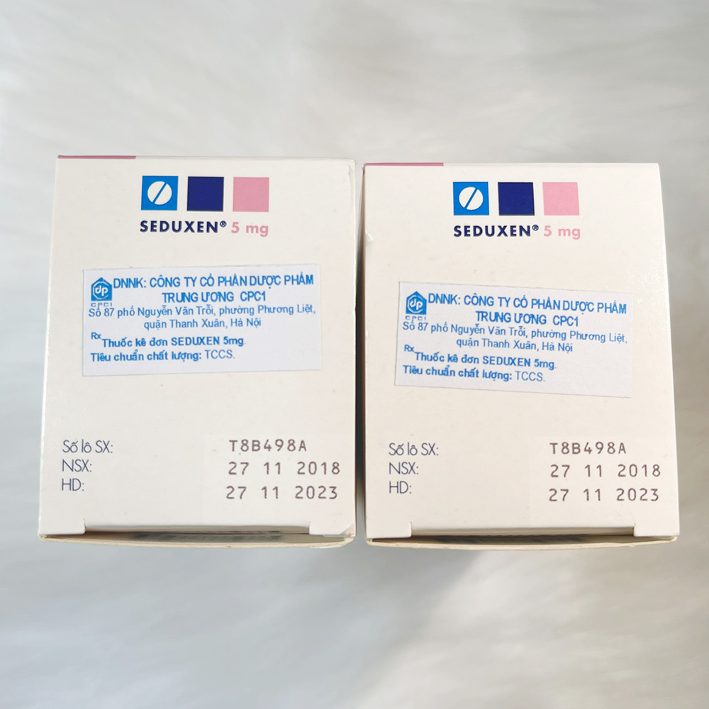 Seduxen 5mg là thuốc gì? Seduxen 5mg có giúp ngủ ngon không?