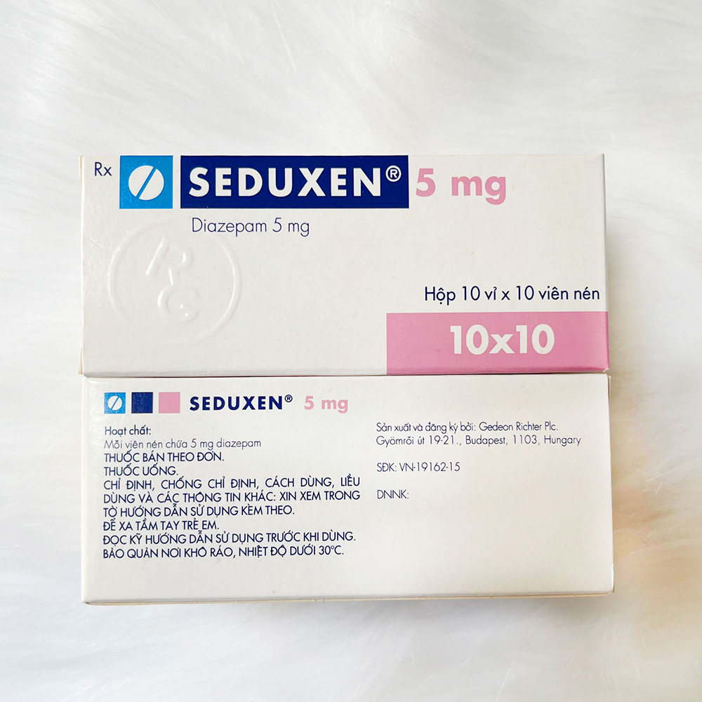 Seduxen 5mg là thuốc gì? Seduxen 5mg có giúp ngủ ngon không?