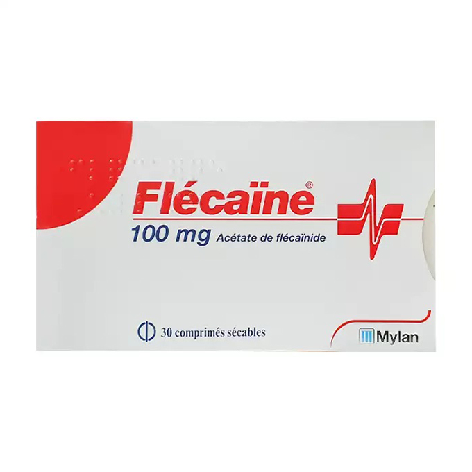 Flecaine 100mg Thuốc phòng ngừa loạn nhịp, Hộp 30 viên