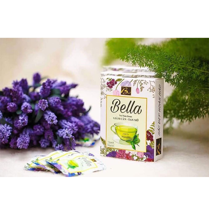 Trà giảm cân Bella, Hộp 15 gói
