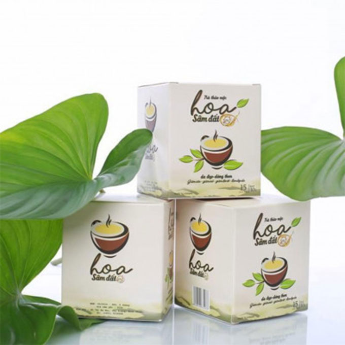 Trà giảm cân Hoa Sâm Đất, Hộp 15 gói