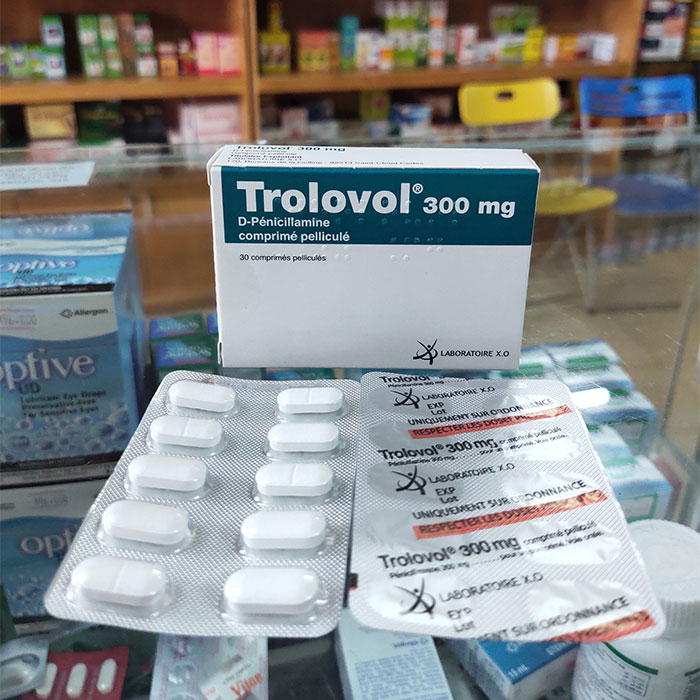 Thuốc Trolovol 300mg Laboratories X.O 3 vỉ x 10 viên