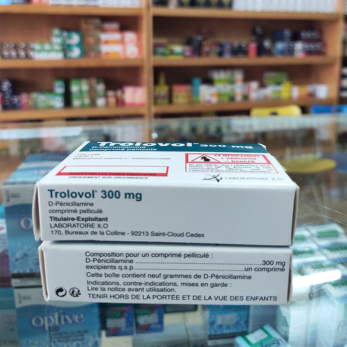 Thuốc Trolovol 300mg Laboratories X.O 3 vỉ x 10 viên