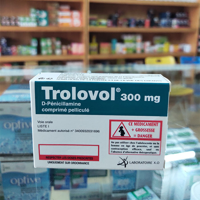 Thuốc Trolovol 300mg Laboratories X.O 3 vỉ x 10 viên