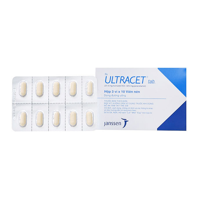 Ultracet Janssen 30 viên – Thuốc giảm đau