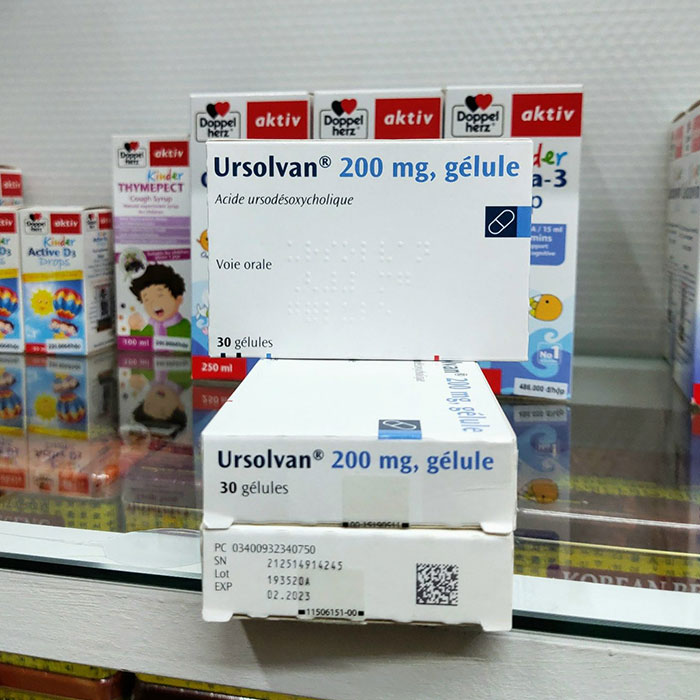 Thuốc Ursolvan 200mg, Hộp 30 viên