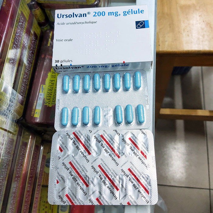 Thuốc Ursolvan 200mg, Hộp 30 viên