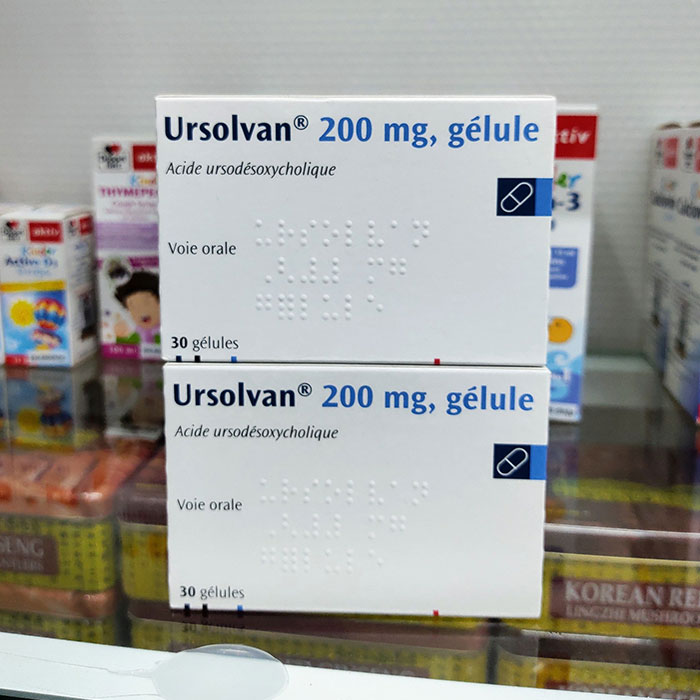 Thuốc Ursolvan 200mg, Hộp 30 viên