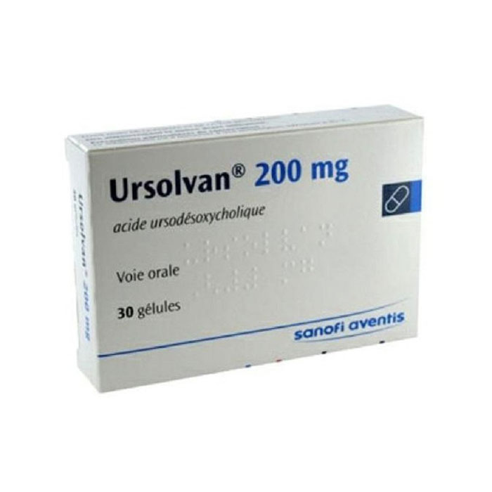 Thuốc Ursolvan 200mg, Hộp 30 viên