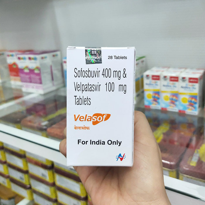 Thuốc Hetero Velasof 400mg/100mg, Hộp 28 viên