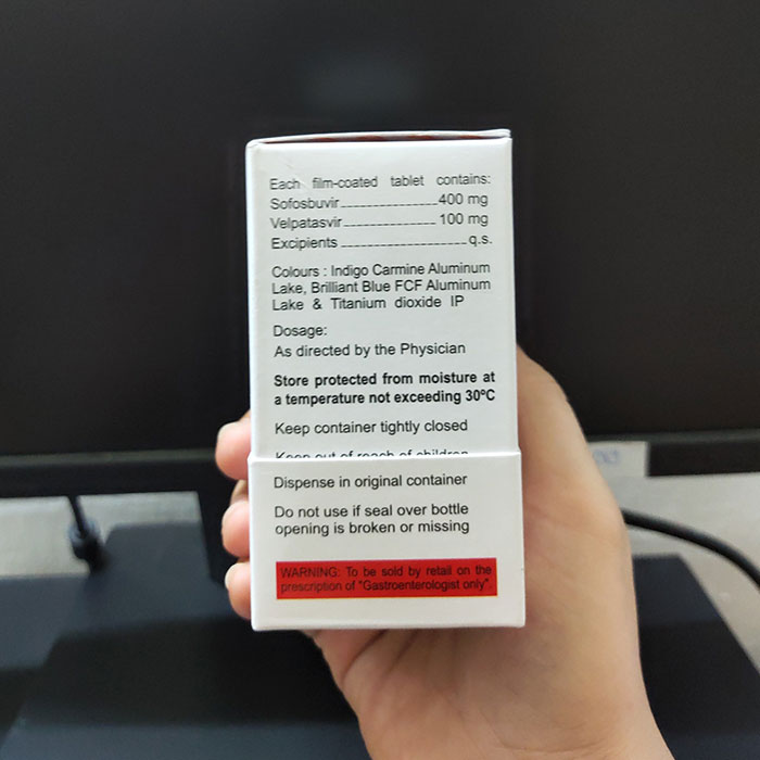 Thuốc Hetero Velasof 400mg/100mg, Hộp 28 viên