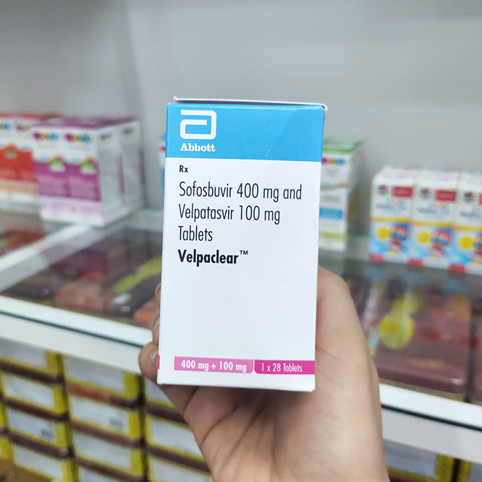 Thuốc điều trị viêm gan C Velpaclear Hộp 28 viên