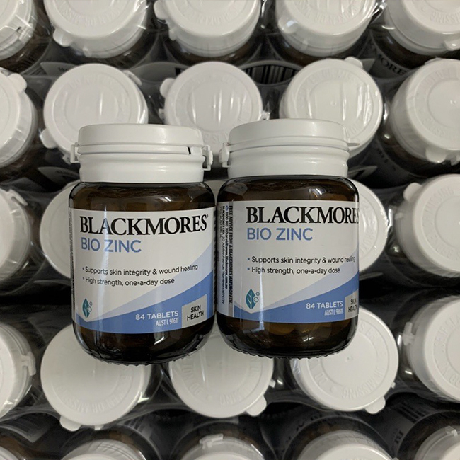 Viên uống bổ sung kẽm Blackmores Bio Zinc, hộp 84 viên