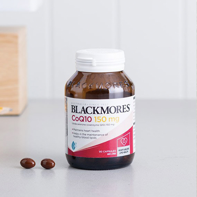 Viên uống bổ tim Blackmores CoQ10 150mg, hộp 30 viên