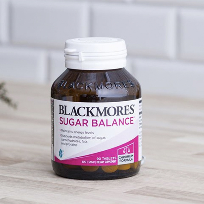 Viên uống cân bằng đường huyết Blackmores Sugar Balance, hộp 90 viên