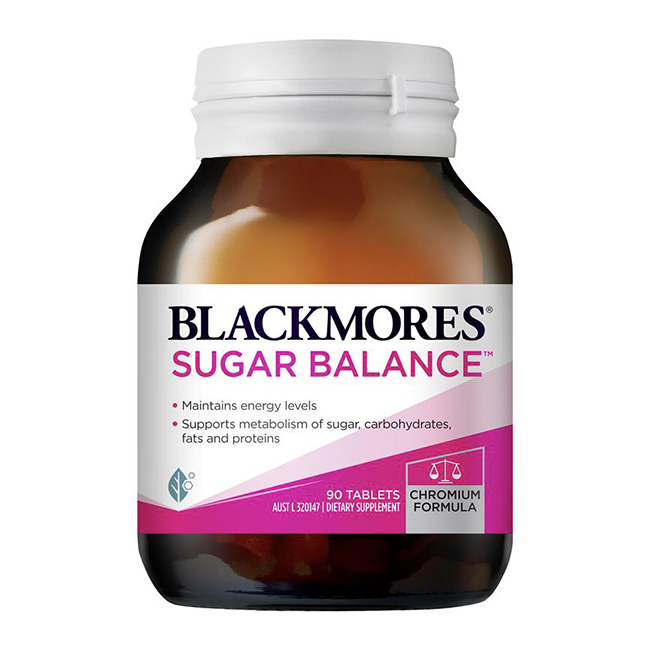 Viên uống cân bằng đường huyết Blackmores Sugar Balance, hộp 90 viên