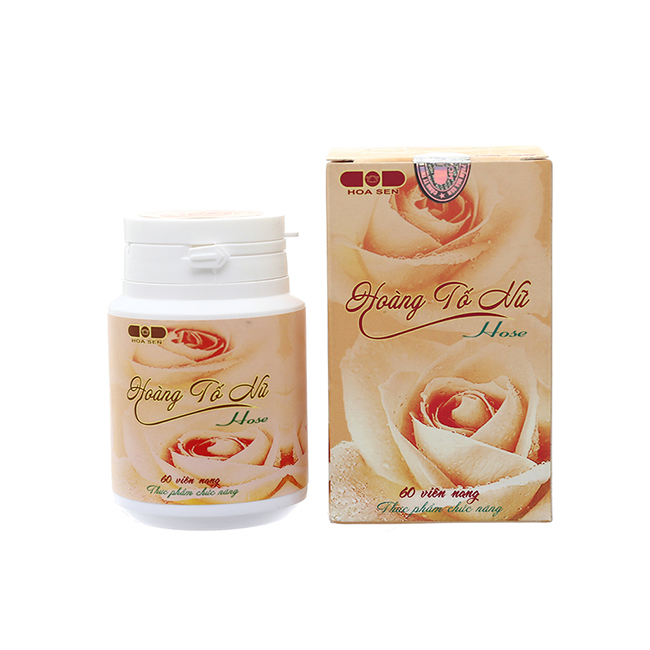 Viên uống chống viêm nhiễm phụ khoa Hoàng Tố Nữ, Hộp 60 viên