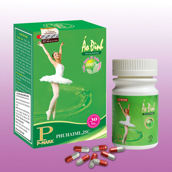 Viên giảm cân thanh quả Áo Đình, Hộp 30 viên