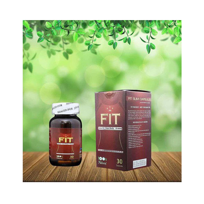 Viên uống giảm cân Fit Slim Capsules, Hộp 30 viên